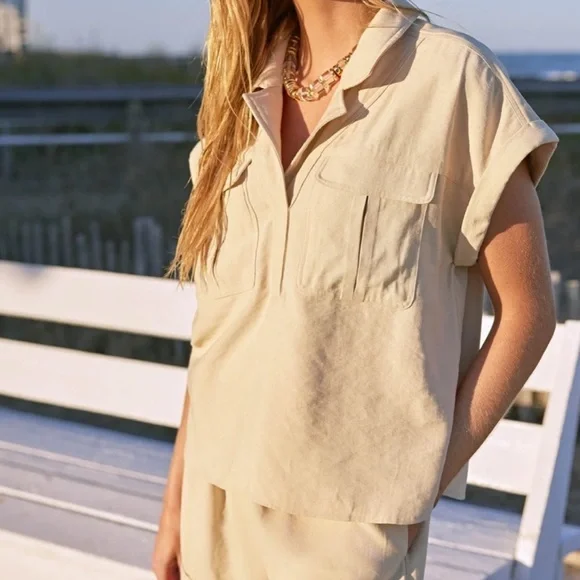 Tuckernuck Khaki Scottie Shirt - Picture 4 of 4